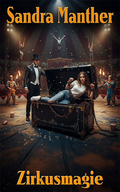 Buchcover  Zirkusmagie von Sandra Manther